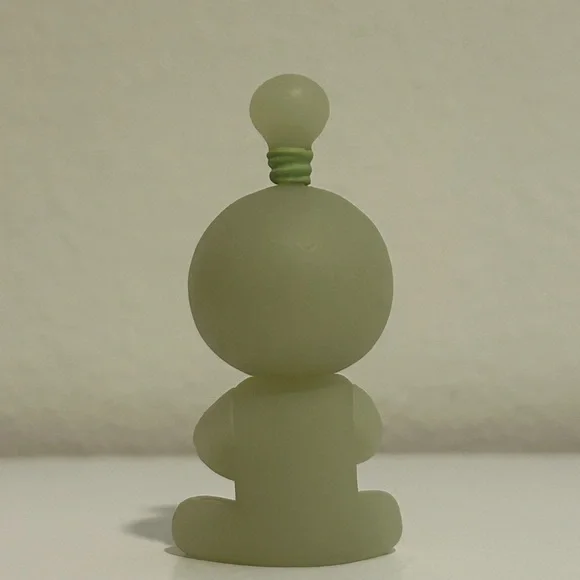 Glow-in-the-Dark Sitting Figure Toy - Picture 2 of 3